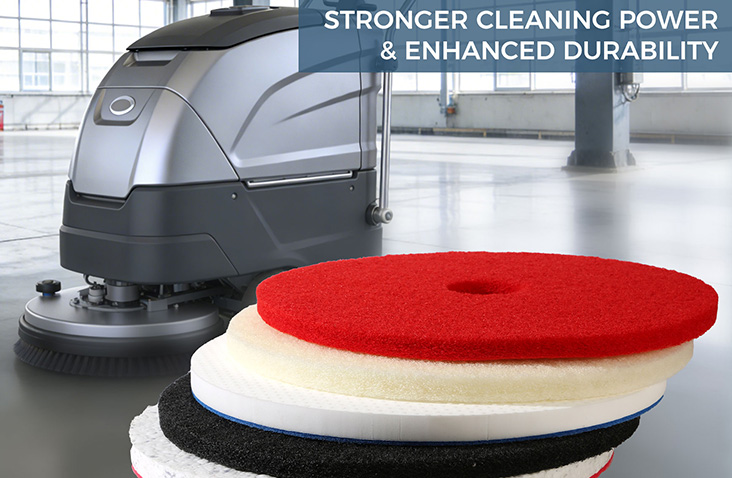 Custom Industrial Floor Scrubber Pads