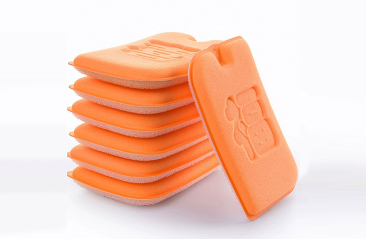 Custom Logo Luffa Fiber Cleaning Sponge