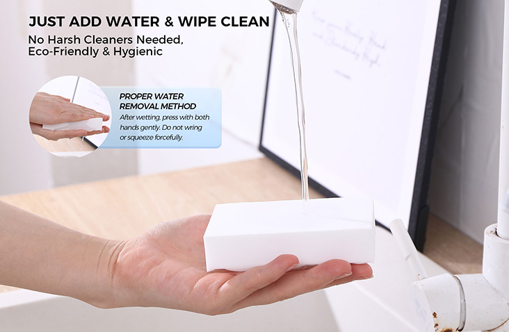 Diamond-Embossed Nano Sponge Erasers