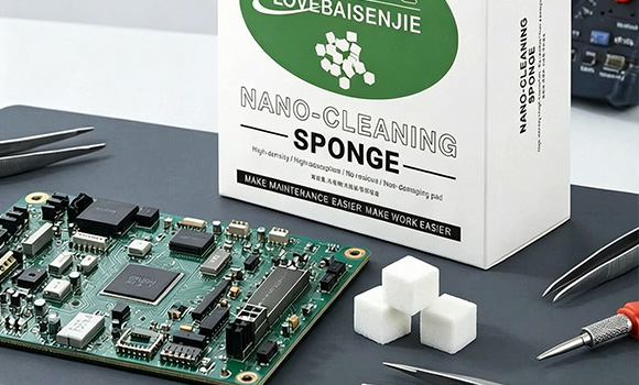 Mini Nano Cleaning Sponge Blocks for Electronics & Machinery