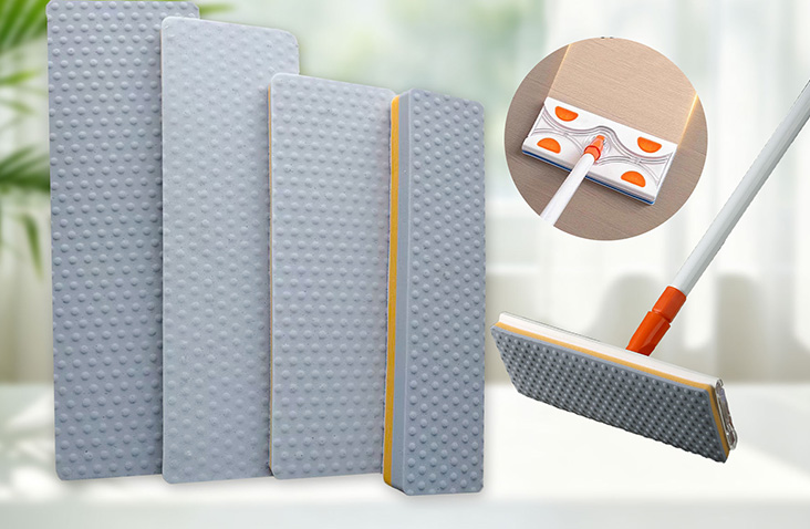 Nano Sponge & Polyurethane Foam Replacement Mop Pads