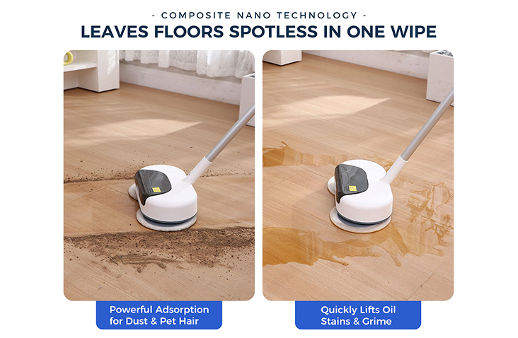 Replacement Nano Sponge Pads for Electric Mop